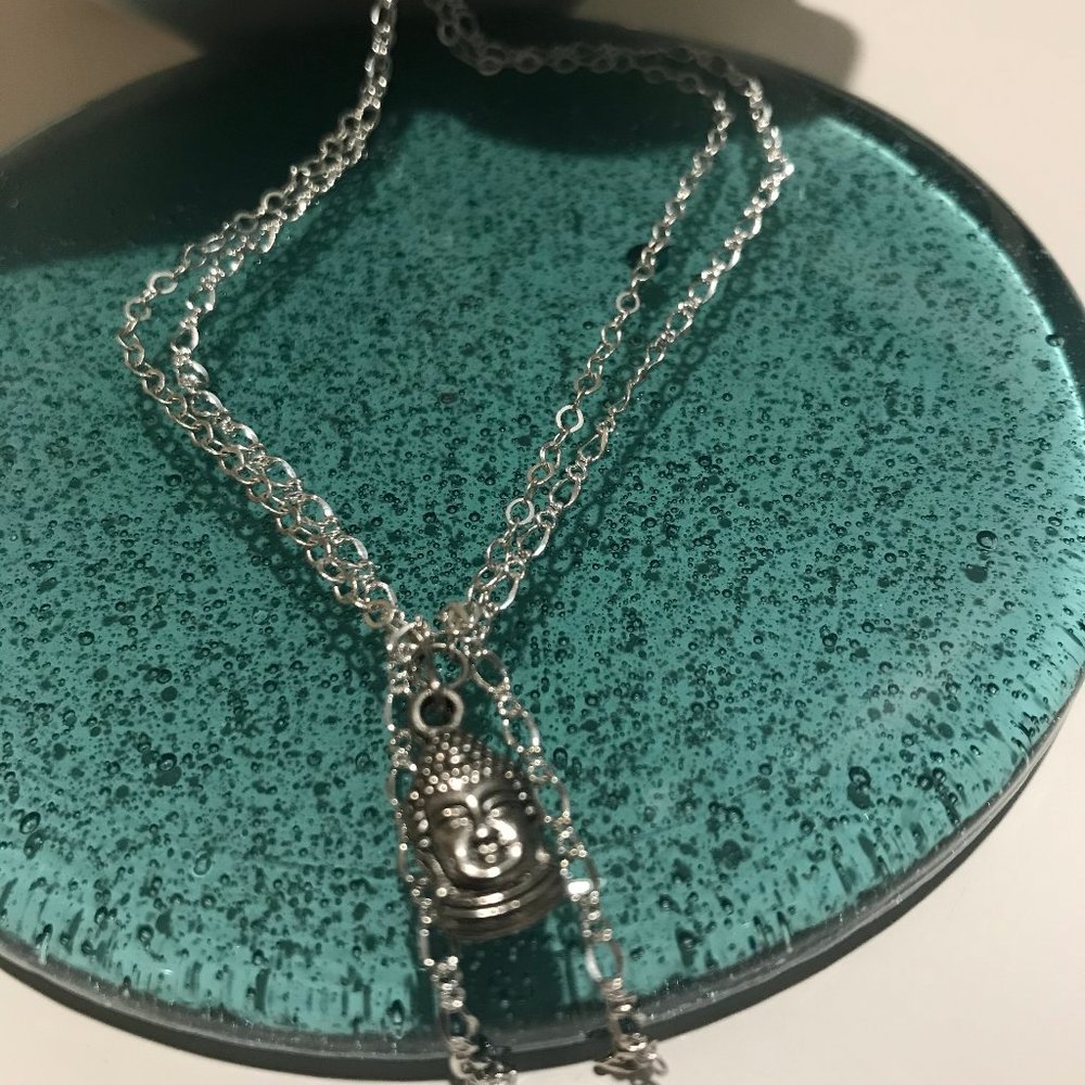 *HANDMADE* Original Buddha Lariat Y Necklace